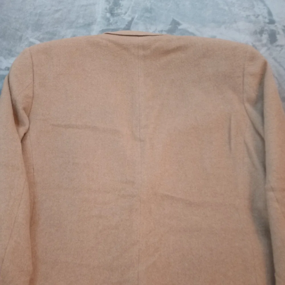 Tailors Row Deansgate Blazer Mens 42 Regular Tan Camel Hair‎ Wool Jacket Coat